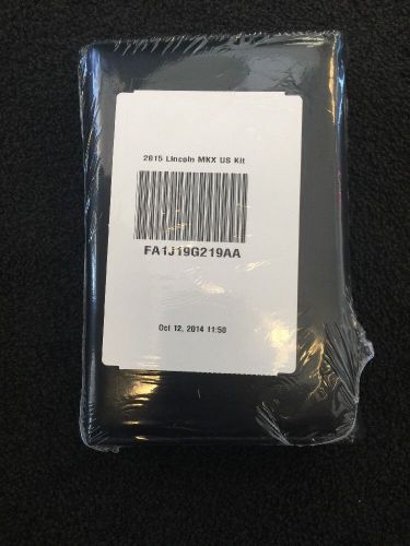 2015 lincoln mkx owners manual new!