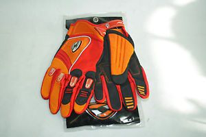 Alloy atom glove mx /trials/off roading gloves red adult medium