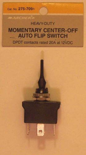 Radioshack 275-709 dpdt momentary center-off toggle switch ~ 20a at 12vdc