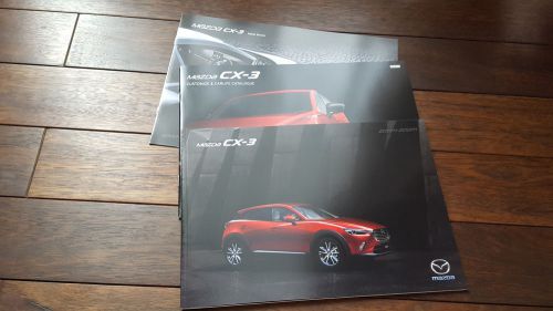 2016 mazda cx-3 brochure japanese prospekt catalog dk5fw dk5aw