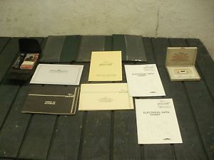 1986 jaguar xj6 iii glove box workshop owners manual edition warranty card rare