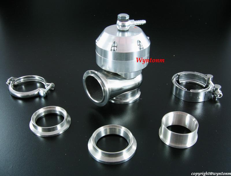 44MM Turbo MINI Stainless Steel Wastegate Waste gate 4 PSI SILVER, US $63.99, image 3
