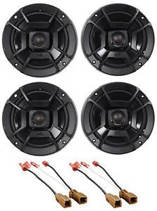 Polk audio front+rear 6.5&#034; speaker replacement kit for 2013 nissan altima coupe