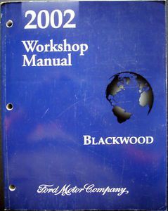 2002 ford truck shop service manual lincoln blackwood repair maintenance dealer