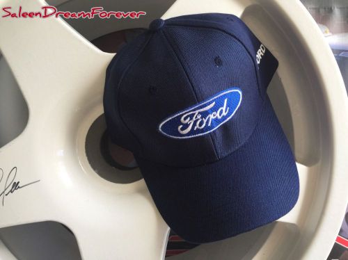Ford blue oval embroidered hat cap mustang gt shelby boss roush focus svt gt350