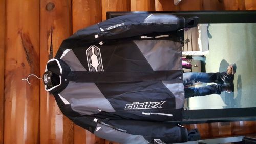 Castle x race wear men's thrust 3 in 1 jacket gray size 2x