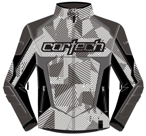 Cortech blitz 3.0 mens snowcross jacket white/black lg