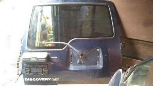 Blue tail gate door land rover discovery ii 99 00 01 02 03 04