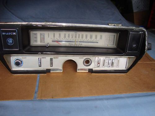 68 69 buick skylark gs grand sport speed minder alarm speedometer floor shift