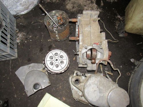 1969 suzuki ts250 motor engine parts crank cases transmission