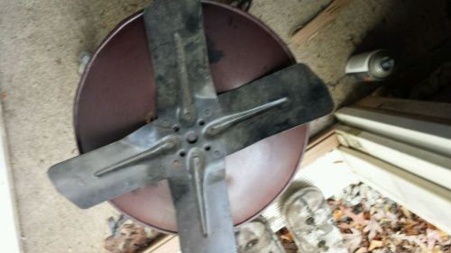 Antique,vintage cooling fan blade the across steel 4 blade across holes 2.25&#034;
