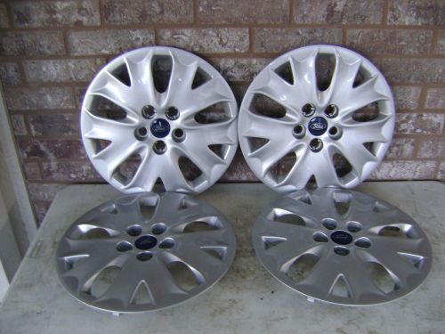 2013 2014 2015 oem set of 4 16&#034; ford fusion wheel covers hub caps new take offs