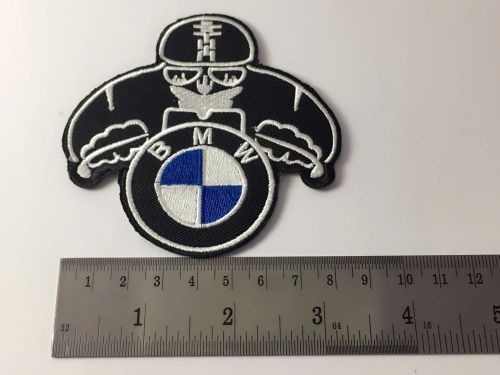 Embroidered patches motorcycle lrg biker back bmw drive jacket vest rock racing
