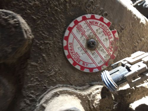 Chevrolet manual transfer case 241c from 1989 4 speed sm452 gmc low miles