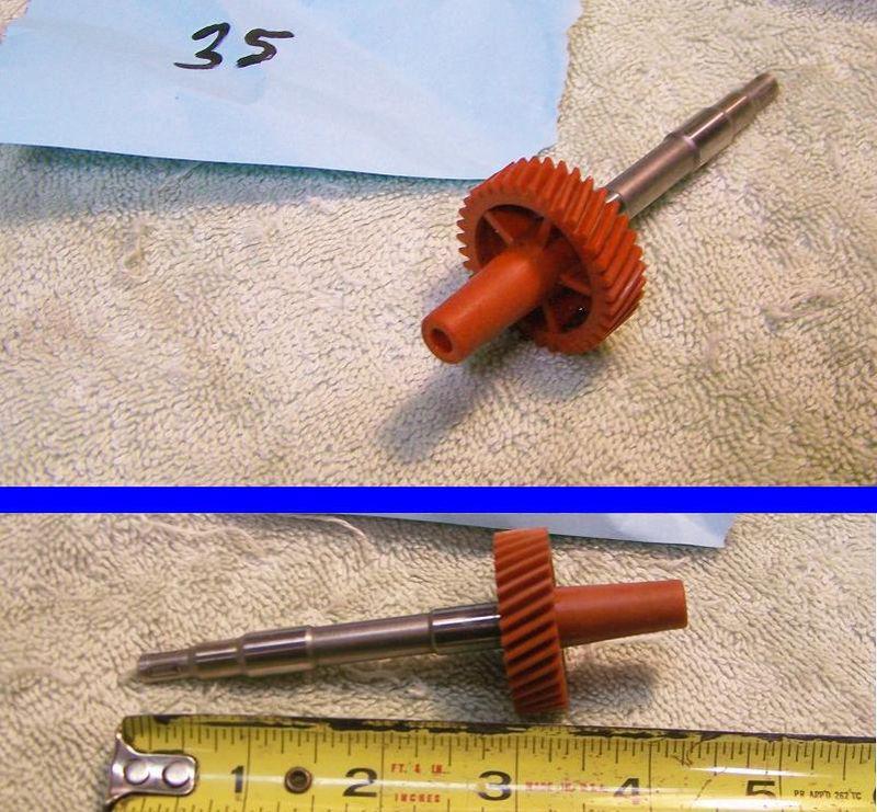 Buy MOPAR SPEEDOMETER GEAR 35 TOOTH RED DODGE PLYMOUTH CHRYSLER 727 904 in Pflugerville, Texas