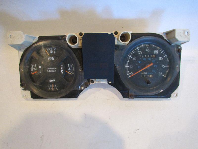 80 81 82 83 84 85 86 ford f150 f250 speedometer head only mph with trip odometer