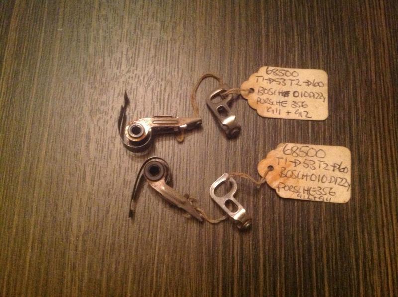 Two nos points and contacts for bosch 010 distributor - volkswagen and porsche