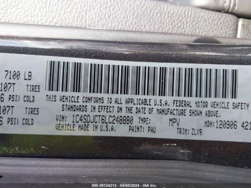 11-21 Dodge Durango R/T 5.7L AT Front Right Door Window Regulator Power Motor B, US $29.99, image 3