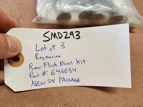 LOT OF 3, NEW RAYMARINE REAR FLUSH MOUNT KIT, E46034, SMD293, US $48.00, image 4