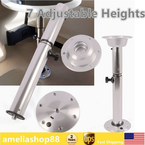 Adjustable Height Table Pedestal Stand for RV Camper Marine Boat Motorhome NEW, US $78.01, image 12
