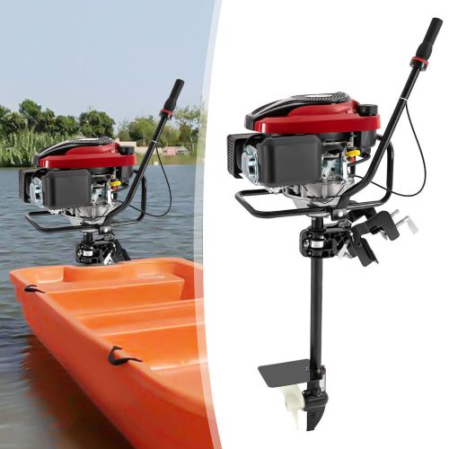 8 HP 4-Stroke Outboard Motor Fishing Boat Engine Air-Cooling TCI Gasoline 196CC, US $487.08, image 12