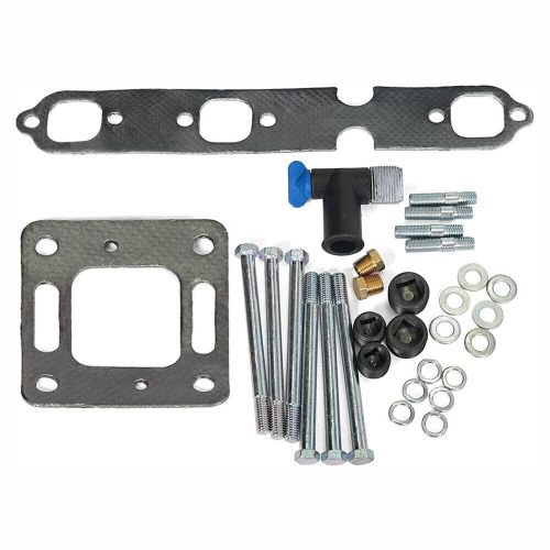 2 Set for MerCruiser GM V6 175 185 205 262 4.3L Marine Exhaust Manifold & Gasket, US $349.99, image 2