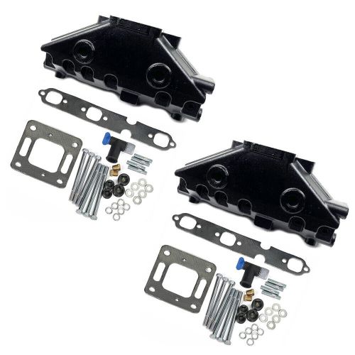 2 Set for MerCruiser GM V6 175 185 205 262 4.3L Marine Exhaust Manifold & Gasket, US $349.99, image 9