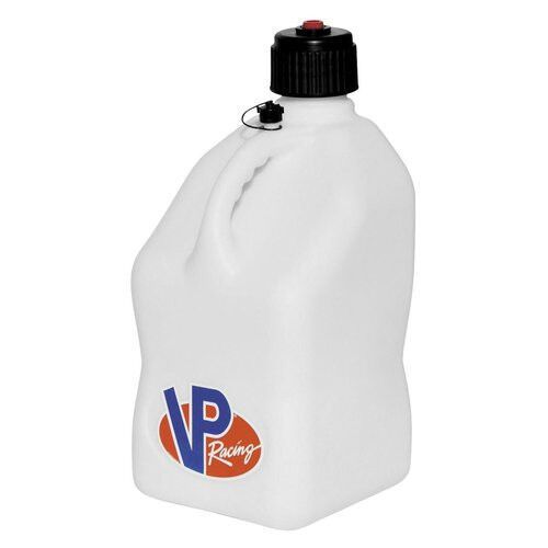 Vp fuel jug can utility container screw cap and vent square white 5-gal vpf3524