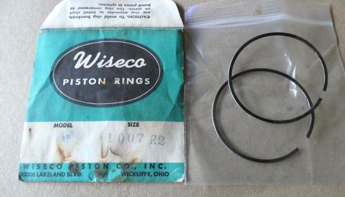 Vintage nos oem wiseco piston ring set 1007 r2  go kart racing parts