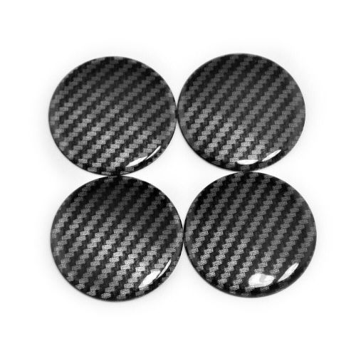 4pcs 50mm aluminum emblem hub wheel center cap cover sticker decal fits for car