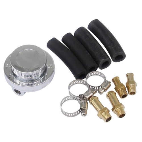 1-5psi universal adjustable fuel pressure regulator engine carburetor 8/10mm, US $40.98, image 4
