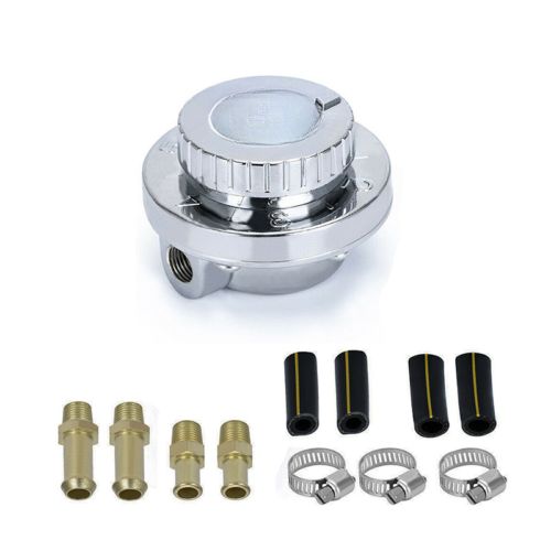 1-5psi universal adjustable fuel pressure regulator engine carburetor 8/10mm, US $40.98, image 9