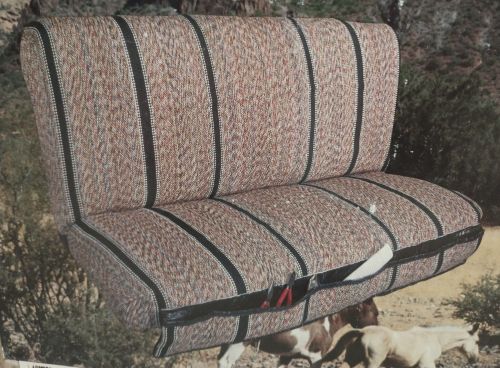Vintage THE CHIEFTAN Indian Pony Blanket TRUCK SEAT COVER For Bench Seats NEW!, US $149.95, image 4