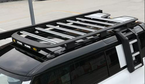 For Land Rover Defender 2020-2024 suit Black Top Roof Rack Luggage Carrier Rail, US $1,698.33, image 5