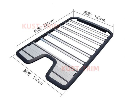 For Land Rover Defender 2020-2024 suit Black Top Roof Rack Luggage Carrier Rail, US $1,698.33, image 11