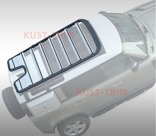 For Land Rover Defender 2020-2024 suit Black Top Roof Rack Luggage Carrier Rail, US $1,698.33, image 12