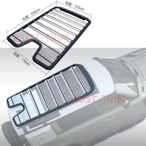 For Land Rover Defender 2020-2024 suit Black Top Roof Rack Luggage Carrier Rail, US $1,698.33, image 13