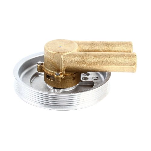 Raw Sea Water Pump For Volvo Penta 21214599 3812693 4.3/5.0/5.7L 6.5" Pulley USA, US $80.27, image 4