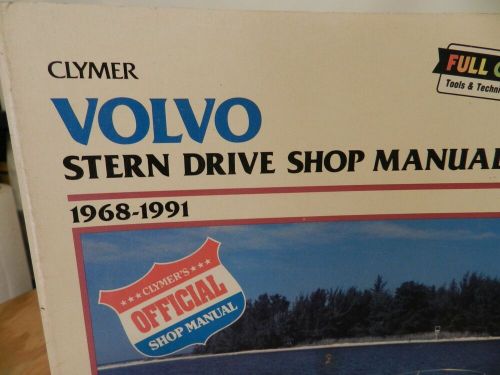 Clymer Volvo Stern Drive Shop Manual 1968-1991 B770 Free Ship, US $25.00, image 3