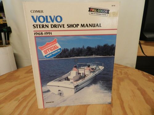 Clymer Volvo Stern Drive Shop Manual 1968-1991 B770 Free Ship, US $25.00, image 8