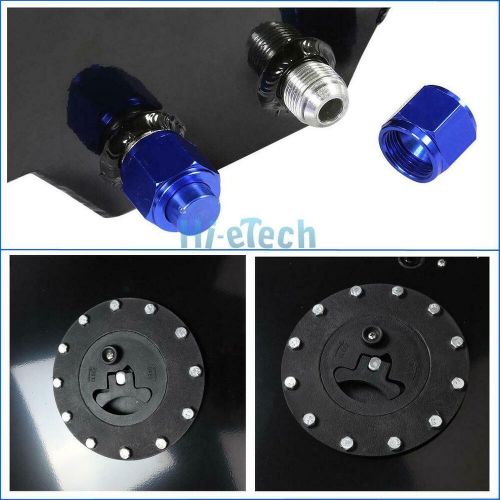 New 20 Gallon Oil Box Aluminum Alloy Fuel Cell Tank Level Sender Black, US $126.01, image 3