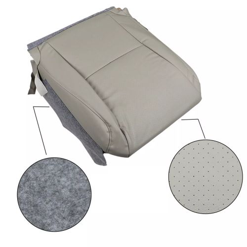 Driver & Passenger Perforated Bottom Seat Cover Gray For 2010-2015 Lexus RX350, US $38.59, image 7