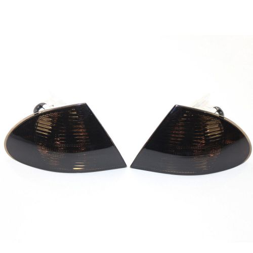 Turn signal smoke indicator corner side light for bmw 3 series e46 99-01 4 door