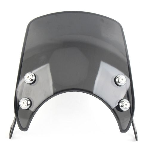 Headlights windshield windshield universal for 5-7" grey-