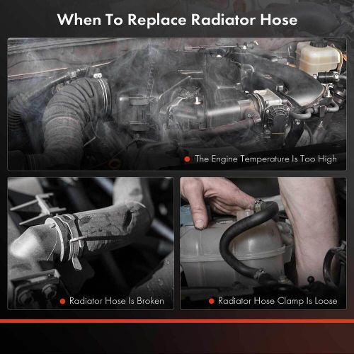 Engine radiator coolant hose upper for bmw e93 e92 e91 e90 323i 325i 328i 328xi