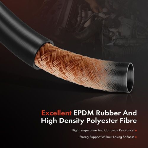 Engine Radiator Coolant Hose Upper for BMW E93 E92 E91 E90 323i 325i 328i 328xi, US $19.56, image 4