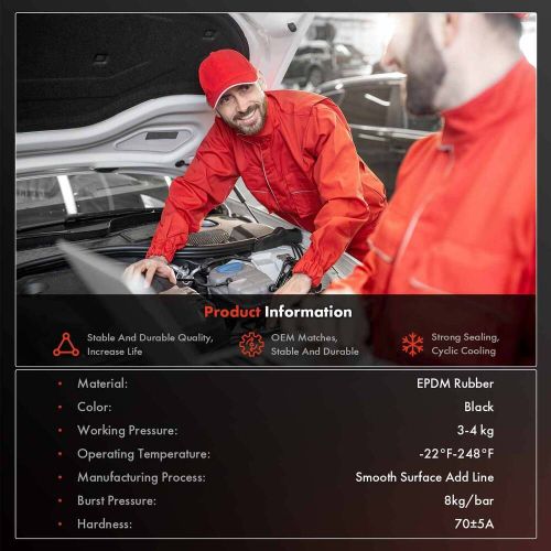 Engine Radiator Coolant Hose Upper for BMW E93 E92 E91 E90 323i 325i 328i 328xi, US $19.56, image 5