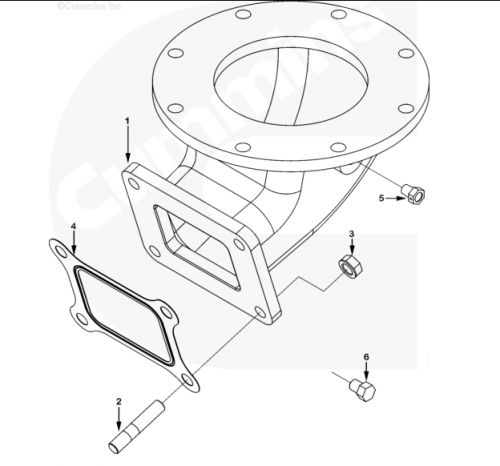 Cummins 3056155 Turbo Mounting/Exhaust Stud (2 pack), US $19.99, image 3