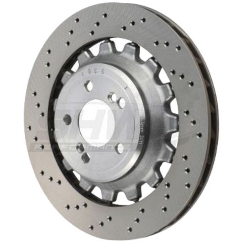 SHW Rear Brake Discs Drilled 380x28mm X2 R90 For BMW M2 / M2 Comp / M2 CS F87, US $, image 3