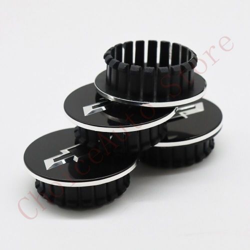 For Equinox Malibu Trax 58mm Glossy Black Wheel Rim Center Hub Caps With Bowtie, US $25.58, image 3